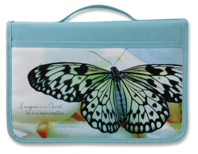 Cover of New Creation Canvas Bible Cover, Large