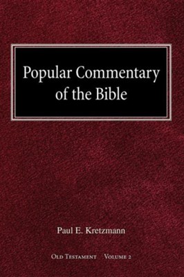 Cover of Popular Commentary of the Bible Old Testament Volume 2