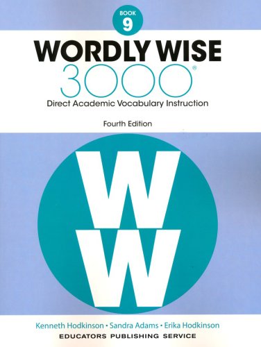 Cover of Wordly Wise 3000 Book 9 Student Edition (4th Edition; Homeschool Edition)