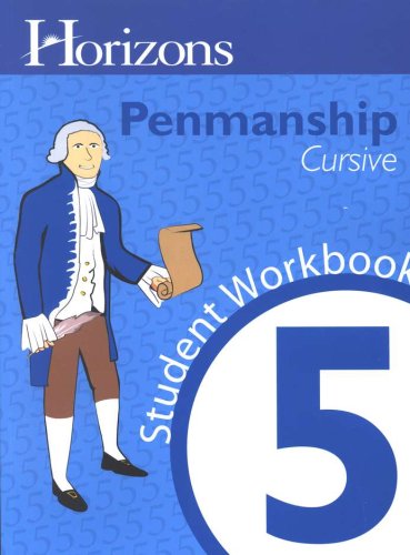 Cover of Horizons Penmanship Grade 5 Student Book
