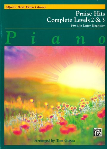 Cover of Alfred's Basic Piano Library: Praise Hits Complete Levels 2 & 3