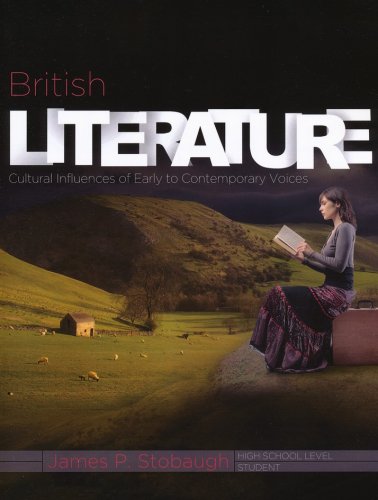 Cover of British Literature: Cultural Influences of Early to Contemporary Voices, Student Book