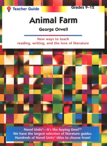 Cover of Animal Farm, Novel Units Teacher's Guide, Grades 9-12
