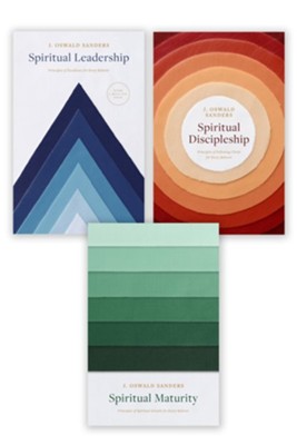 Cover of Spiritual Leadership, Spiritual Discipleship, Spiritual Maturity Set of 3 Sanders books / Digital original - eBook