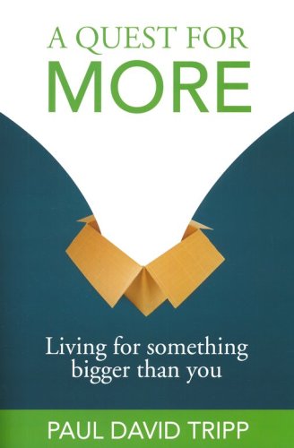 Cover of A Quest For More: Living for Something Bigger Than You