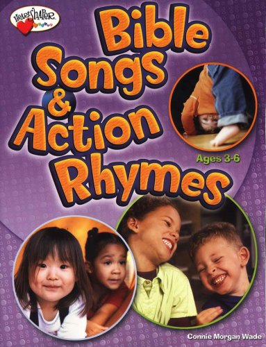 Cover of Bible Songs & Action Rhymes (Ages 3-K)