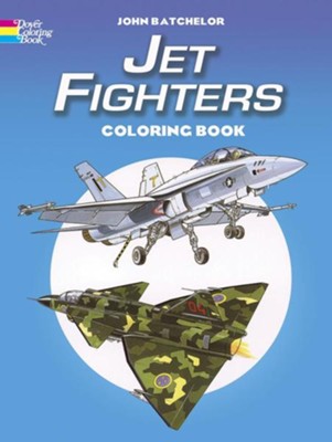 Cover of Jet Fighters - coloring book
