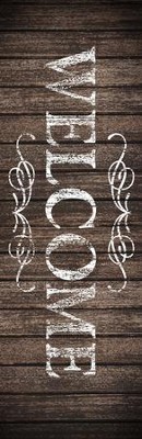 Cover of Rustic Charm Welcome Vinyl Banner (2 x 6)