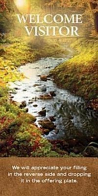 Cover of Welcome Visitor Card (River), Package of 25
