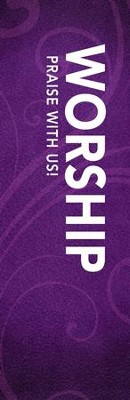 Cover of Flourish Worship Vinyl Banner (2 x 6)