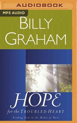 Cover of Hope for the Troubled Heart: Finding God in the Midst of Pain, Unabridged Audiobook on MP3-CD