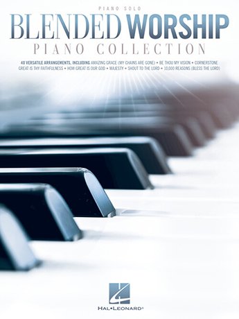 Cover of Blended Worship Piano Collection