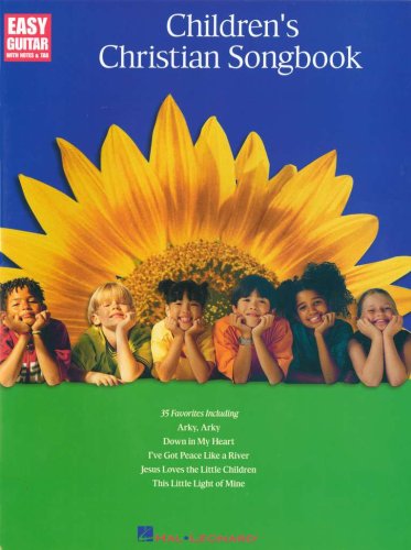 Cover of Children's Christian Songbook, Easy Guitar
