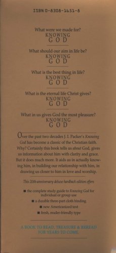 Cover of Knowing God with Study Guide