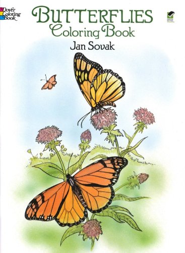Cover of Butterflies Coloring Book