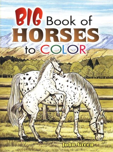 Cover of Big Book of Horses to Color