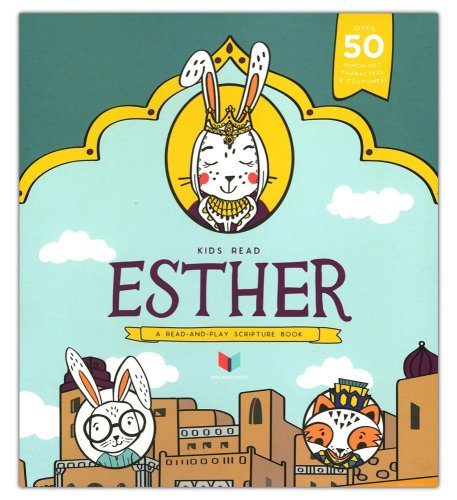 Cover of Kids Read Esther: A Read-And-Play Scripture Book