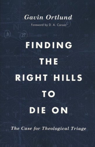 Cover of Finding the Right Hills to Die On: The Case for Theological Triage