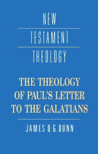 Cover of The Theology of Paul's Letter to the Galatians