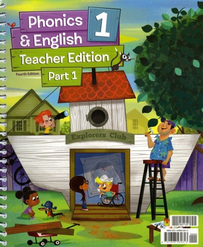 Cover of BJU Press Phonics/English 1 Teacher's Edition (4th Edition)