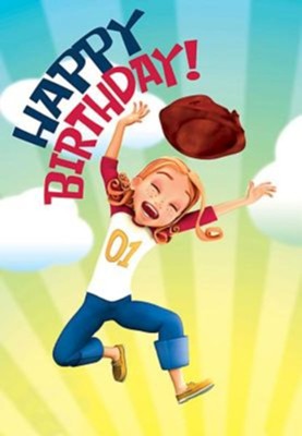 Cover of Kat Happy Birthday Postcard (Package of 25)