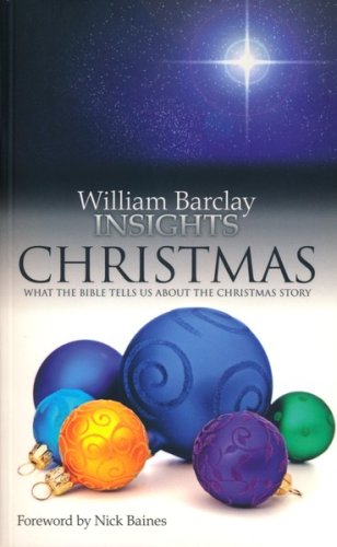 Cover of William Barclay Insights: Christmas What the Bible Tells Us About the Christmas Story