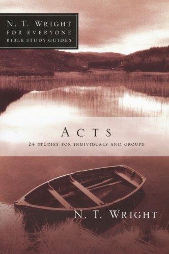 Cover of Acts: N.T. Wright for Everyone Bible Study Guides