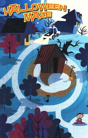 Cover of Halloween Maze (KJV), Pack of 25 Tracts