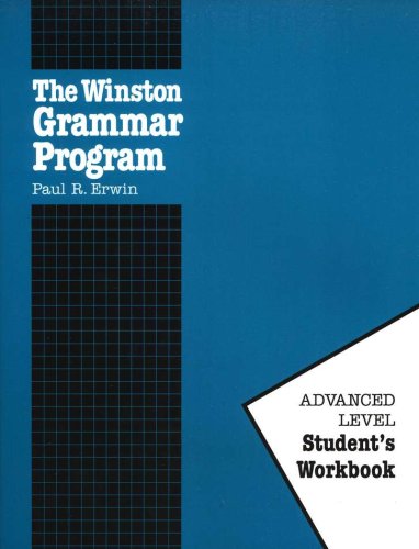 Cover of Advanced Winston Grammar Student Packet