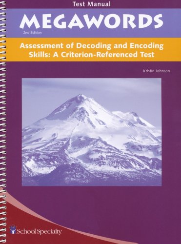 Cover of Megawords Assessment of Decoding and Encoding Skills (Homeschool Edition)