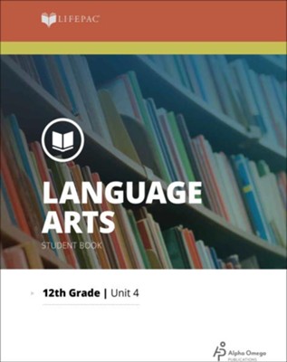 Cover of Lifepac Language Arts Grade 12 Unit 4: Language God's Gift To Man