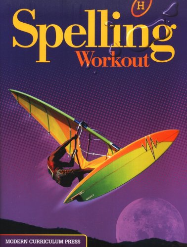 Cover of Modern Curriculum Press Spelling Workout Grade 8 Homeschool Bundle (2002 Edition)