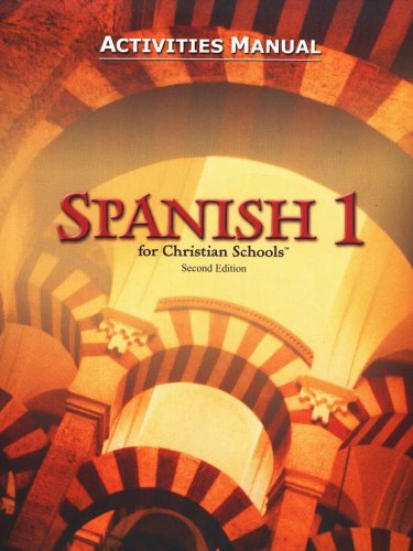 Cover of BJU Press Spanish 1 Student Activities Manual (Second Edition)