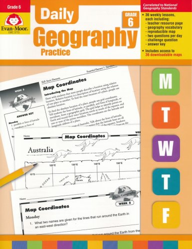 Cover of Daily Geography Practice, Grade 6