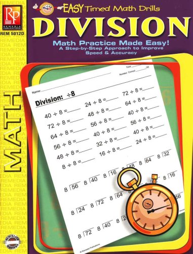 Cover of Easy Timed Math Drills: Division