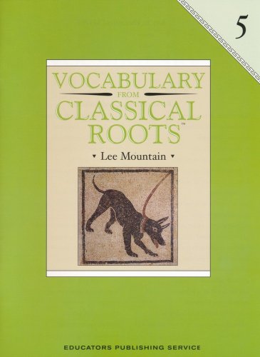 Cover of Vocabulary from Classical Roots, Grade 5 (Homeschool Edition)