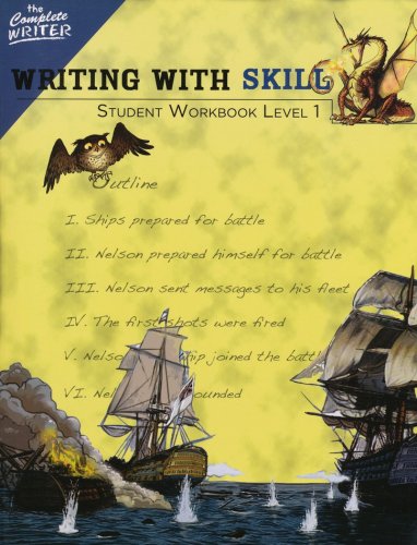 Cover of Writing with Skill Student Workbook Level 1; Level 5 of The Complete Writer