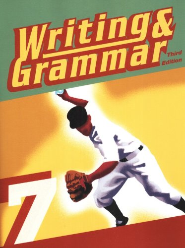Cover of BJU Press Writing & Grammar Grade 7 Student Worktext Third Edition (Updated Copyright)