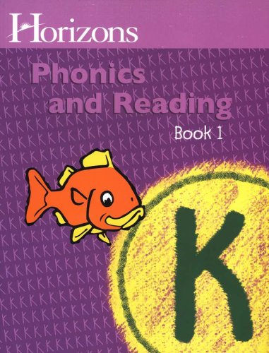 Cover of Horizons Phonics & Reading, Grade K, Student Workbook 1