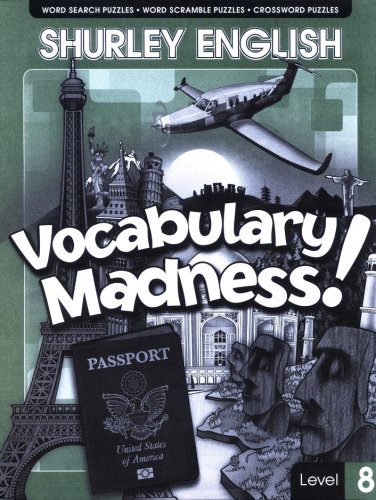 Cover of Shurley English Vocabulary Madness! Level 8