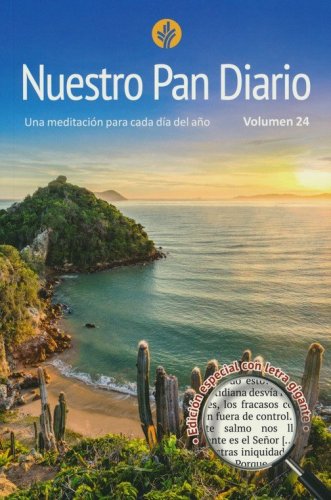 Cover of Nuestro Pan Diario Vol. 24, Letra Gigante (Our Daily Bread Vol. 24, Large Print)