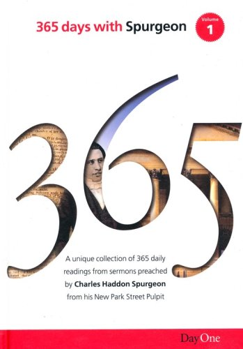 Cover of 365 Days with C H Spurgeon, Volume 1