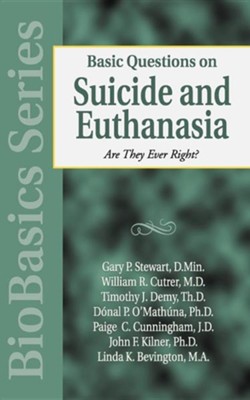 Cover of Basic Questions on Suicide & Euthanasia