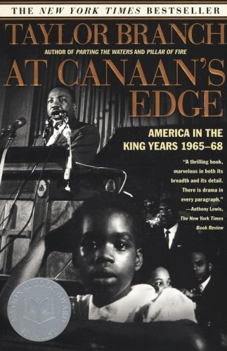 Cover of At Canaan's Edge: America in the King Years, 1965-68