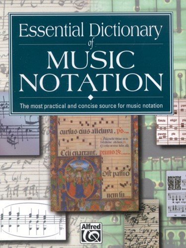 Cover of Essential Dictionary of Music Notation