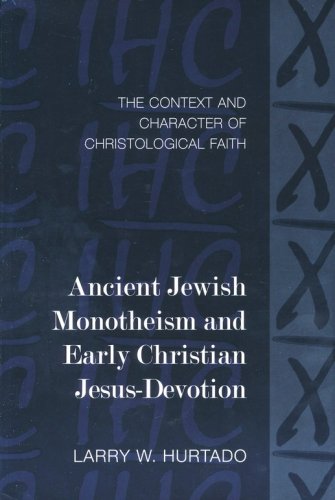 Cover of Ancient Jewish Monotheism and Early Christian Jesus - Devotion: The Context and Character of Christological Faith