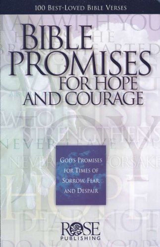 Cover of Bible Promises for Hope and Courage, Pamphlet