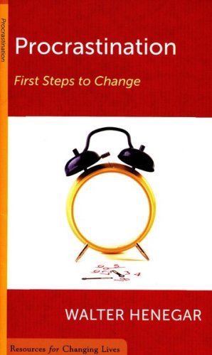 Cover of Procrastination: First Steps to Change