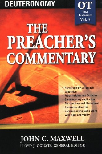 Cover of The Preacher's Commentary Vol 5: Deuteronomy