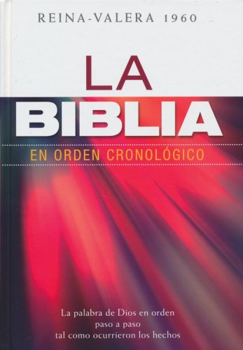 Cover of La Biblia en orden cronologico, tapa dura (The Daily Bible)